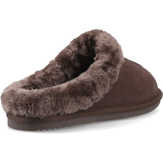 Hush Puppies Amara Suede Women's Chocolate Slippers - Image 2