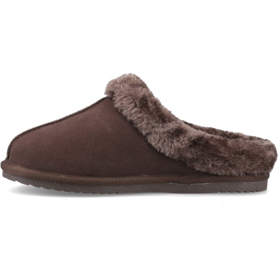 Hush Puppies Amara Suede Women's Chocolate Slippers - Image 4
