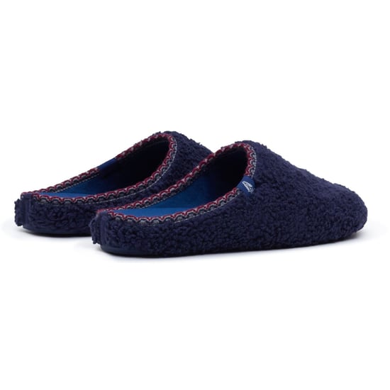 Hush Puppies Good Teddy Polyester Men's NAVY Slippers - Image 2