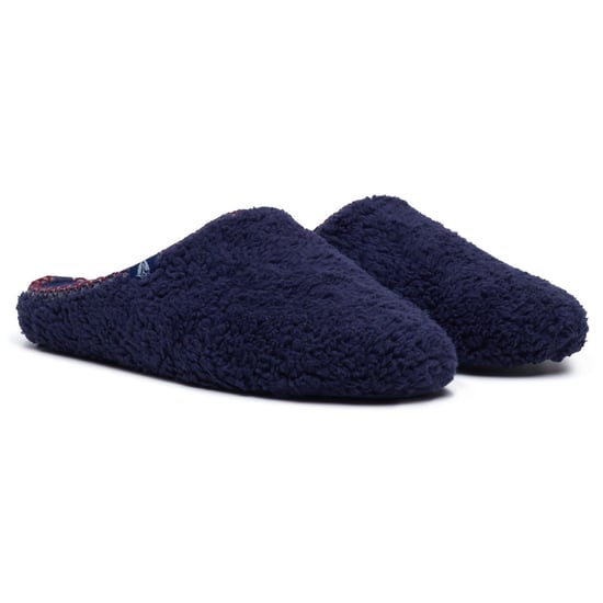 Hush Puppies Good Teddy Polyester Men's NAVY Slippers - Image 3