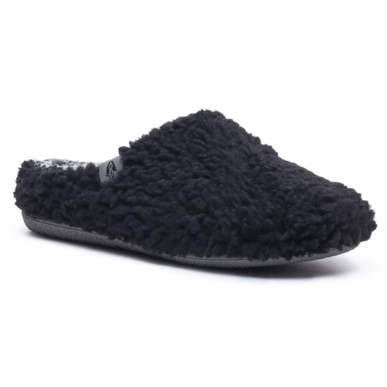 Hush Puppies Bra Textil Kvinnors Svarta Tofflor - Image 1