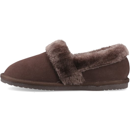 Hush Puppies Ariel Suede Women's Chocolate Slippers - Image 4