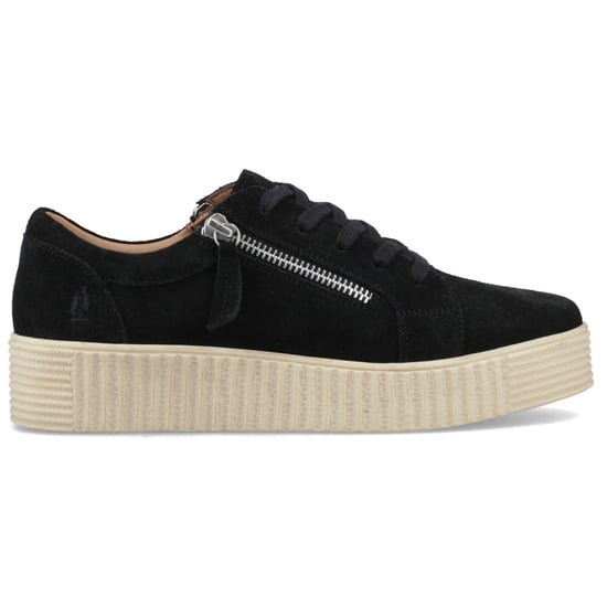 Hush Puppies Tara Suède Leren Dames Zwarte Sneakers - Image 5