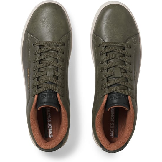 Jack & Jones Bosley Polyurethaan Heren Sneakers in Olijfnacht - Image 3