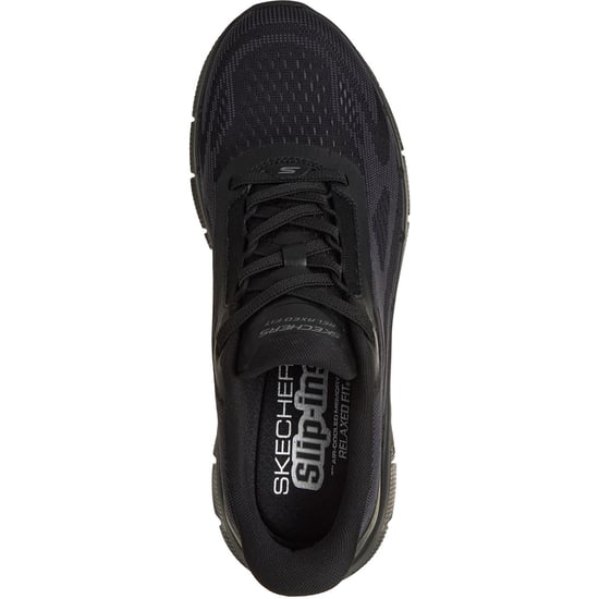 Skechers Relaxed Fit Flex Zayder Textil Herrskor Svart Nät/Syntetiskt - Image 3