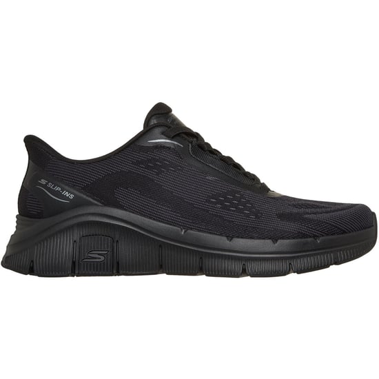Skechers Relaxed Fit Flex Zayder Textil Herrskor Svart Nät/Syntetiskt - Image 4