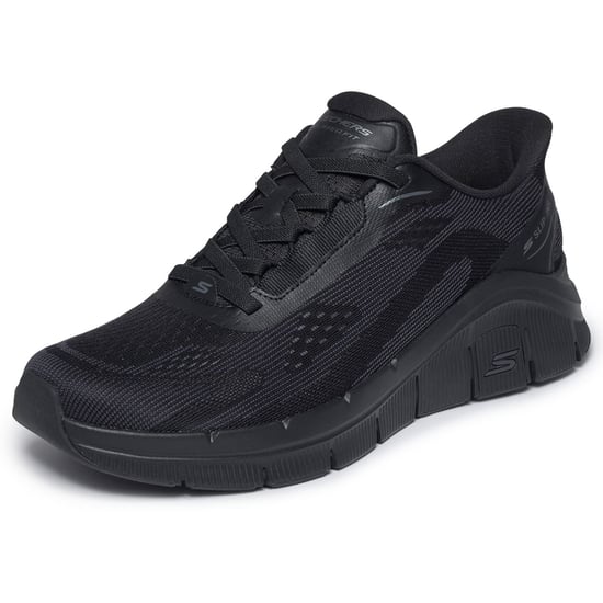 Skechers Relaxed Fit Flex Zayder Textil Herrskor Svart Nät/Syntetiskt - Image 5