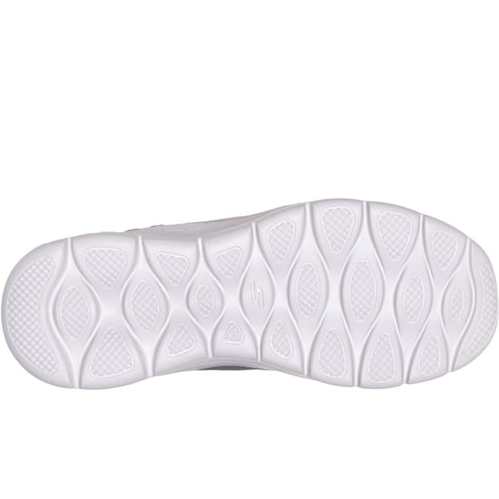 Skechers GO WALK Flex Azriel Textil Kvinnors Kolgrå Textil/Trim Sneakers - Image 2