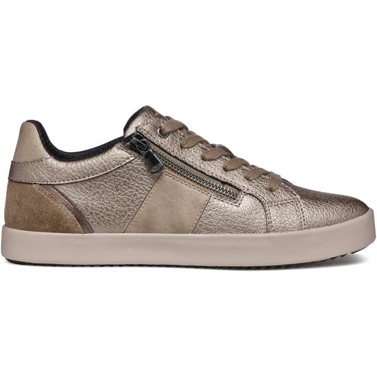 Geox D Blomiee E Dames Taupe Sneakers - Image 6
