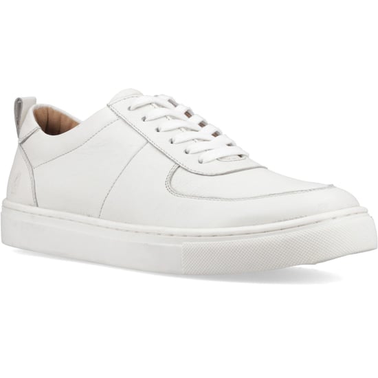 Hush Puppies Ciro Leather Men's WHITE Trainers - Image 1