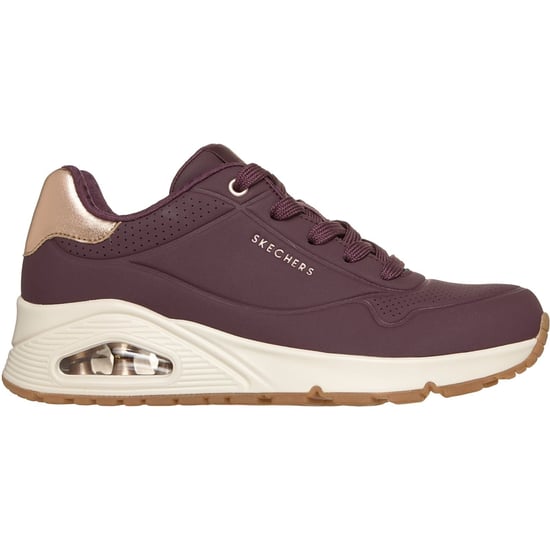 Skechers Uno - Golden Air Polyurethaan Dames WINE Sneakers - Image 4