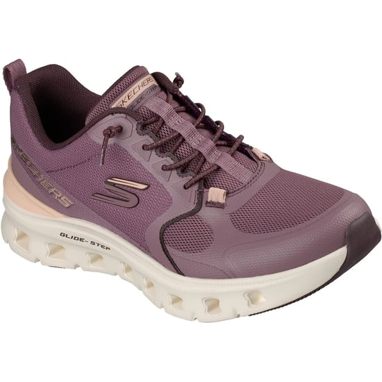 Skechers Glide-Step Pro Textiel Dames Plompe Mesh/Synthetisch/Perzik Afwerking Sneakers - Image 1