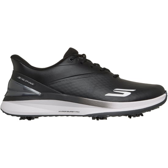Skechers Blade Tour Herr Svarta Syntetiska/ Vita Detaljer Golfskor - Image 4