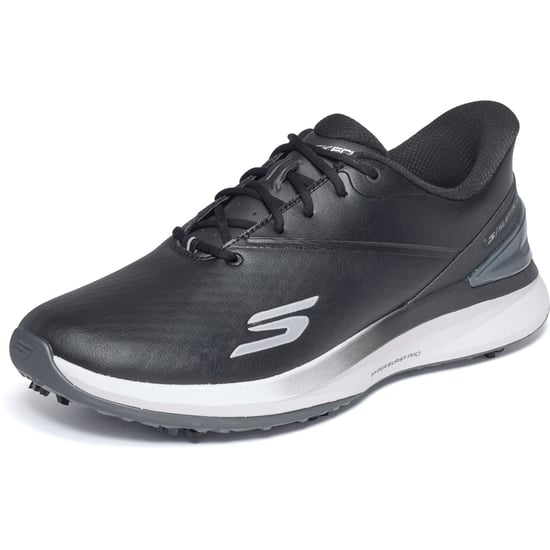 Skechers Blade Tour Herr Svarta Syntetiska/ Vita Detaljer Golfskor - Image 5