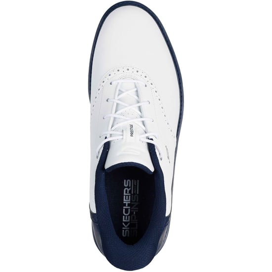 Skechers GO Golf Prestige Läder Herr Vit/Mörkblå Golfskor - Image 3