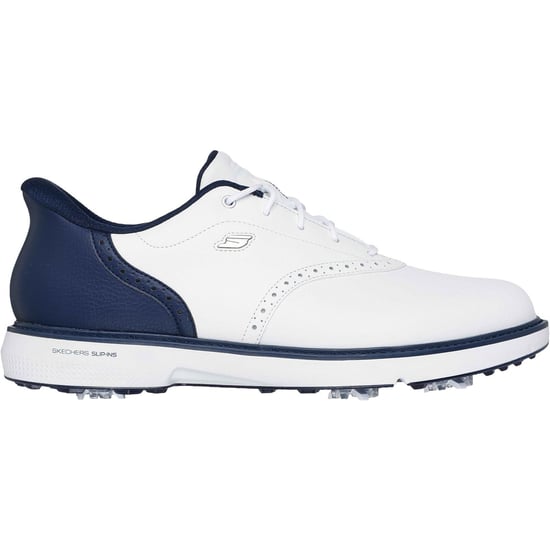 Skechers GO Golf Prestige Läder Herr Vit/Mörkblå Golfskor - Image 5
