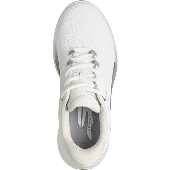 Skechers Skechers Pure Slip-Ons Dames Wit/Zilver Golfschoenen - Image 3