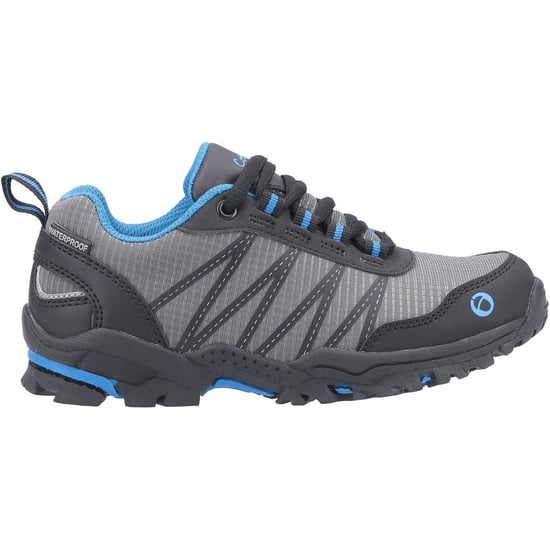 Cotswold Littledean Nylon Boys's Blue/Grey Hiking Shoes - Image 4