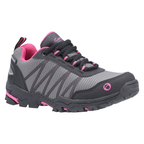 Cotswold Littledean Nylon Girls's Pink/Grey Hiking Boots - Image 5
