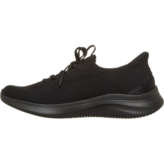 Skechers Ultra Flex 4.0 Polyester Women's Black / Black Sole Trainers - Image 4