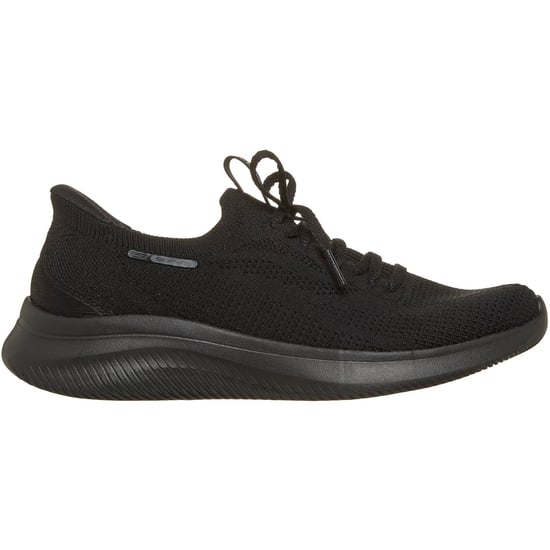 Skechers Ultra Flex 4.0 Polyester Women's Black / Black Sole Trainers - Image 5