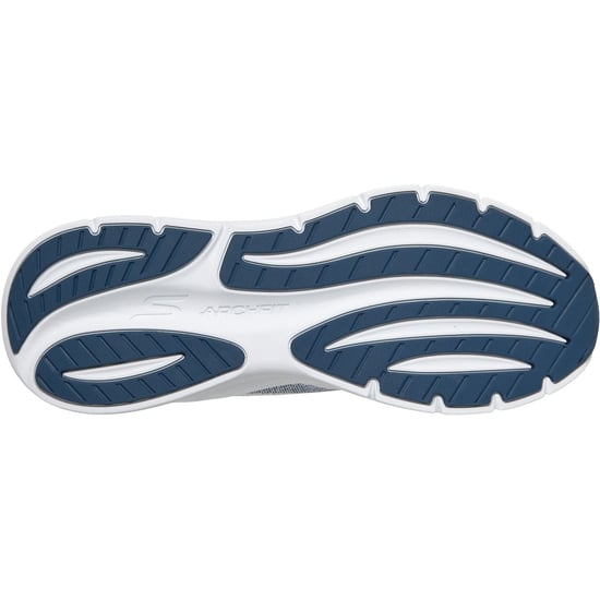 Skechers Arch Fit 3.0 Textile Men's White Mesh/Tpu/Navy Trim Trainers - Image 2
