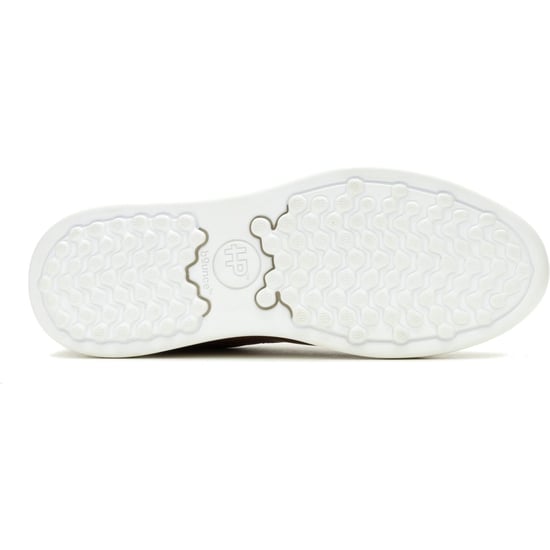 Hush Puppies Wes Leer Heren Cognac Sneakers - Image 3