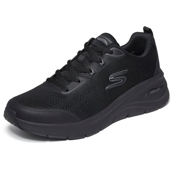 Skechers Arch Fit 3.0 Prawsper Textiel Heren Zwarte Mesh/TPU Sneakers - Image 5