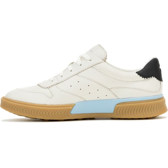 Hush Puppies Mae Leer Dames Witte Sneakers - Image 5