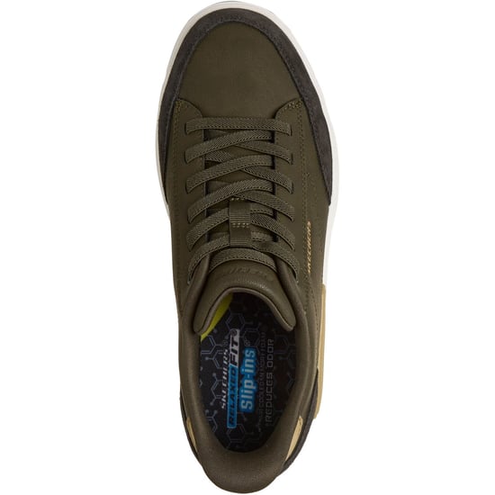 Skechers Verloma Radical Herrskor i Olivsyntet / Mocka - Image 3