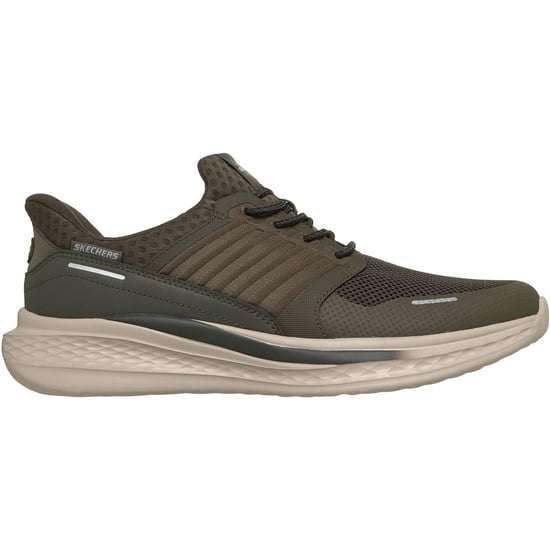 Skechers Slade Luther Herr Olive Syntetiska / Mesh Träningsskor - Image 4