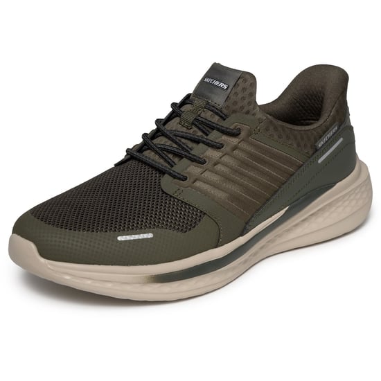Skechers Slade Luther Herr Olive Syntetiska / Mesh Träningsskor - Image 5