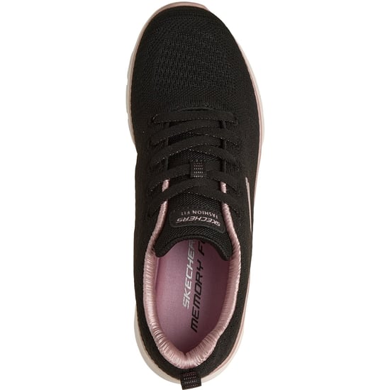 Skechers Fashion Fit 2.0 Polyester Women's Black /Rose Gold Trainers - Image 3