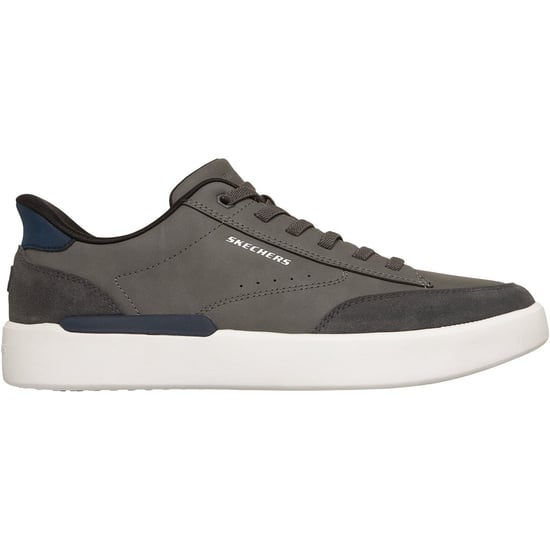 Skechers Verloma Radical Herrskor i Kolgrå Syntet / Mocka - Image 4