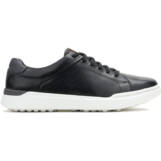 Hush Puppies Wes Leren Mannen Zwarte Sneakers - Image 5