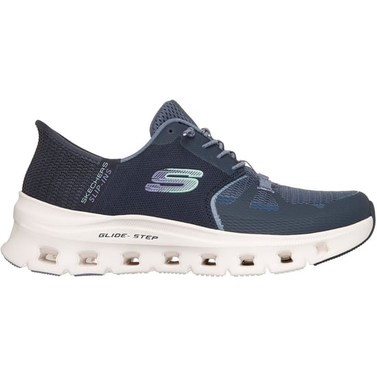 Skechers Glide-Step Pro Polyester Women's Navy Trainers - Image 5