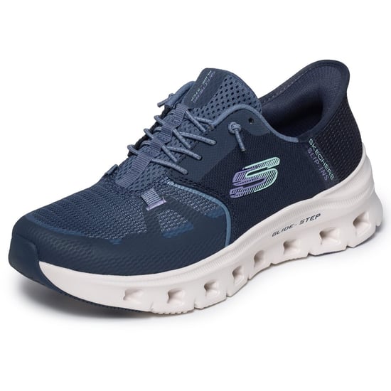Skechers Glide-Step Pro Polyester Women's Navy Trainers - Image 6