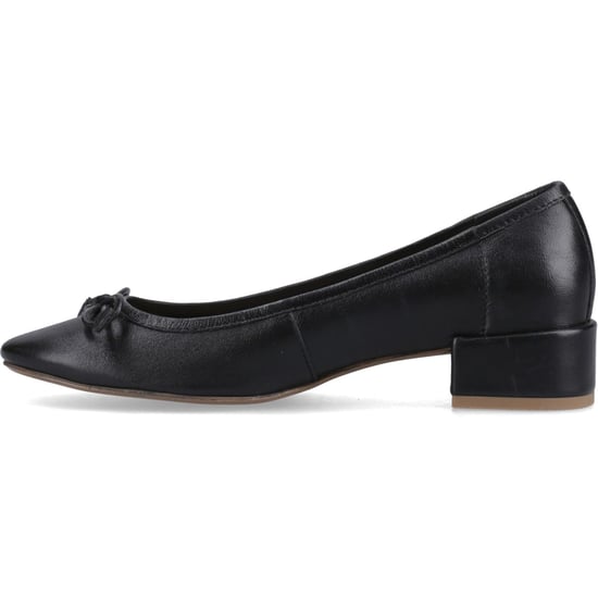 Hush Puppies Silvia Lage Hakken Leren Damesschoenen Zwart Rond - Image 4