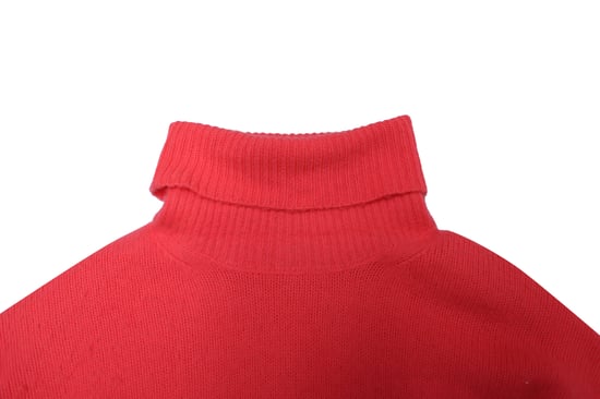 Acne Studios Turtleneck Sweater in Pink Wool - Image 3
