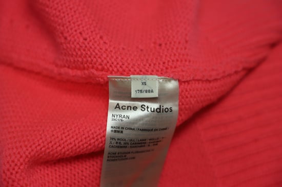 Acne Studios Turtleneck Sweater in Pink Wool - Image 5