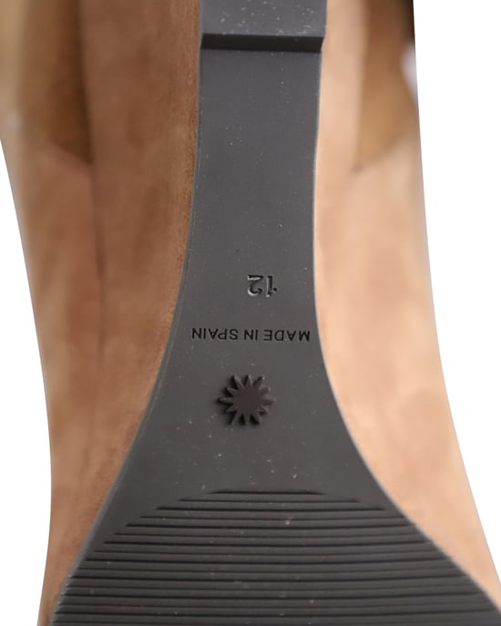 Stuart Weitzman Blaire Knee-Boots in Brown Suede - Image 6