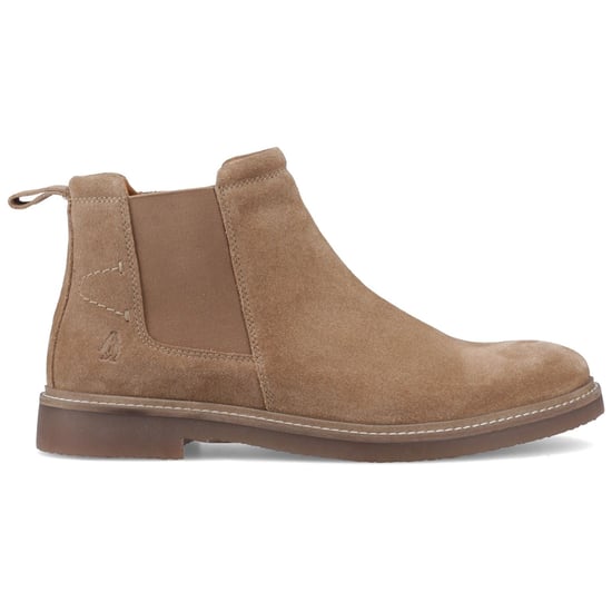 Hush Puppies Gareth Chelsea Leather Men's Taupe Boots - Image 5