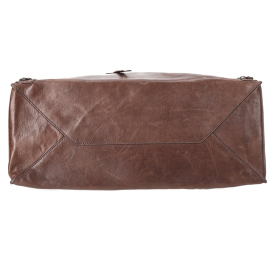 Balenciaga Castagna Papier A4 tygväska i brunt kalvskinn - Image 5