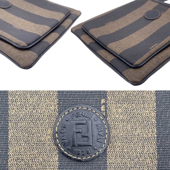 Fendi Vintage Tygväska Pequin - Image 4