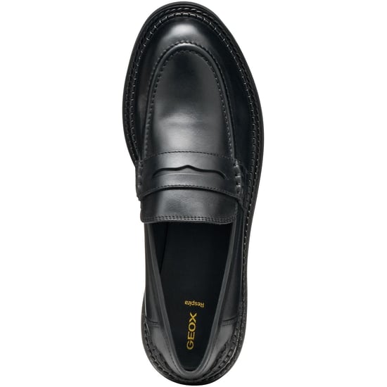 Geox D Serilda E Leren Vrouwen Zwarte Mocassinschoenen - Image 4