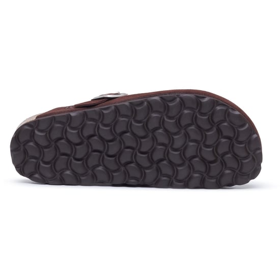 Hush Puppies Bailey Suède Dames Chocolade Muilen - Image 4