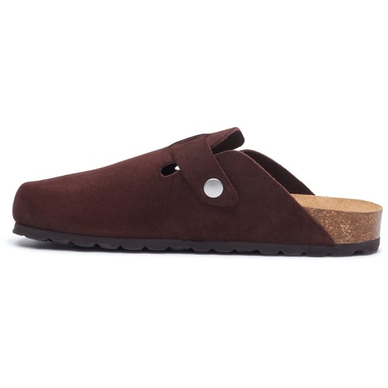 Hush Puppies Bailey Suède Dames Chocolade Muilen - Image 6