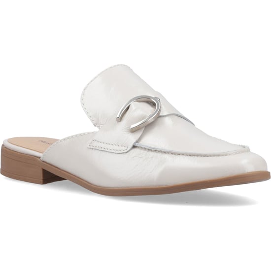 Hush Puppies Calla Leren Dames Ivoor Muilders - Image 1