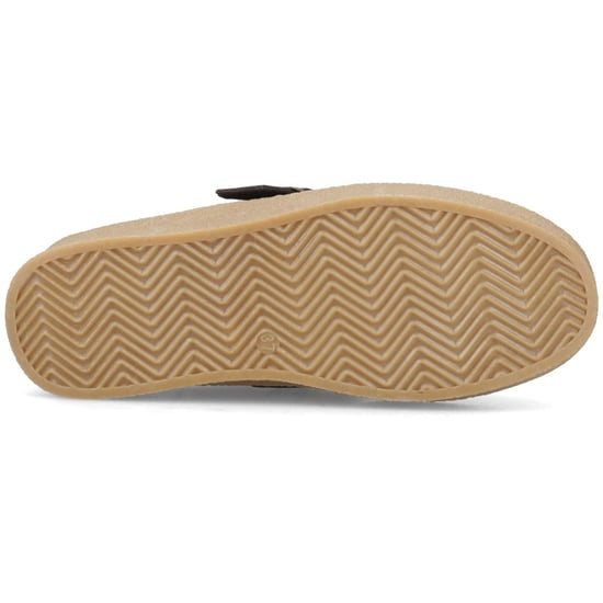 Hush Puppies Blanche Faux Bont Leren Dames Chocolade Muiltjes - Image 3
