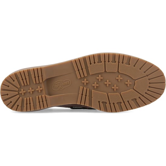 Sperry Mini Lug 3 Eye Leather Men's Brown Boat Shoes - Image 4